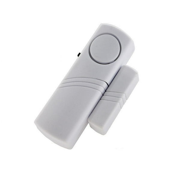 Wireless Home Security Alarm System - 1 Sensor 1 Alarm Unit, 120dB Loud Sound, Easy Peel-Stick Installation for Doors/Windows