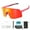 Multicolor#01, variant on Kieccall Outdoor Multicolor Cycling Sunglasses Sports Polarized Driving Glasses