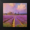 thumbnail image 2 of Vest, Chris 15x15 Black Modern Framed Museum Art Print Titled - Lavender Fields I, 2 of 5