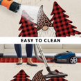 thumbnail image 4 of Merry Christmas Outdoor Rug 3x5 Ft, Non Slip Washable Area Rug, Gnomes Red Xmas Tree Buffalo Plaid Vintage Patio Rugs Carpet Runner, Large Floor Mat for Indoor/Outdoor Deck Porch Camping, 4 of 8