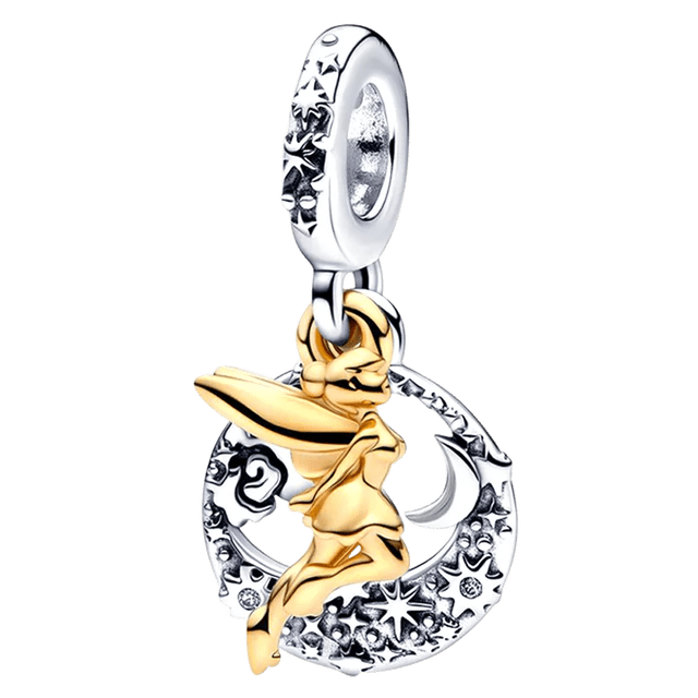 Pandora Hello Accesorios de plata de ley 925 para mujer, abalorios originales de Disney, monster, zapatos, dijes compatibles con Pandora 925, pulsera artesanal