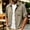 Khaki, variant on VgaVtl Collared Shirts for Men Button up Summer Short Sleeve Cardigan Plain Business Casual Shirts for Men