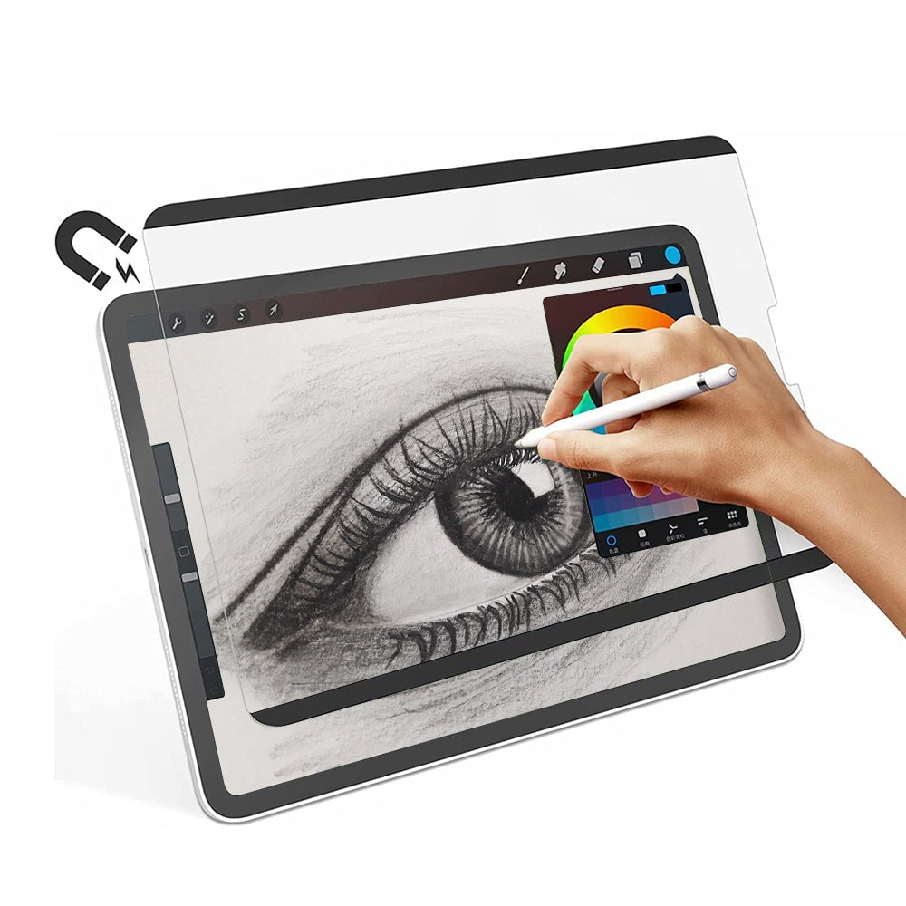 Amzer Easy On Off Magnetic Paper Feel Screen Protector For Ipad Pro 11 Inch Ipad Air 4 Walmart Com