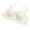White Everyday bra for WOMEN, variant on ATOYSOY Everyday Bra Daily Solid Color Breathable Push Up Underwear Seamless Workout Girls Teens Smoothing Comfy Bra Beige