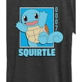 thumbnail image 3 of Pokémon - Squirtle Pokedex-  Women's Short Sleeve Graphic T-Shirt, 3 of 5