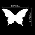 thumbnail image 2 of 100 Uds. Decoración de pared de mariposas en capas 3d, pegatinas de mariposa removibles, calcomanías de Mural hueco, manualidades decorativas de arte de pared Diy, 2 of 5