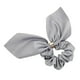 thumbnail image 5 of Tela de lazos para el cabello, bandas elásticas con lazo, bandas elásticas, soporte para cola de caballo, cabello gris Hugo Scrunchie de arco sólido para mujer, 5 of 7