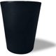 thumbnail image 3 of Maceta Plastico Redonda con Drenaje, 38 cm x 33 cm negro 6.49 pulg Elly Decor ED-MRP01WH, 3 of 12
