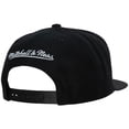 thumbnail image 2 of Men's Mitchell & Ness Black Cleveland Cavaliers Hardwood Classics Script 2.0 Snapback Hat, 2 of 3