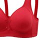 thumbnail image 4 of Sujetador Inalámbrico Ajustable de Color Sólido de las Mujeres de Cuatro Filas, sin Anillo de Acero Empujando Ropa Interior Transpirable Sujetador Diario para la Moda Y el Uso Diario, 4 of 4