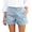 Sky Blue #15, variant on Evdexr Chino Shorts for Women Button Down Wide Leg Shorts 2026 High Waisted Office Short Loose Fit Lightweight Lounge Bermuda Shorts with Pockets Sky Blue XL
