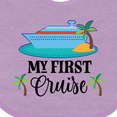 thumbnail image 4 of Inktastic My 1st Cruise Vacation Trip Boys or Girls Baby Bib, 4 of 4