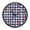 Cherry Checkered, variant on Indoor 12' Voice-Activated Luminous Decoration Wall Clock With LED Night Light Celestial