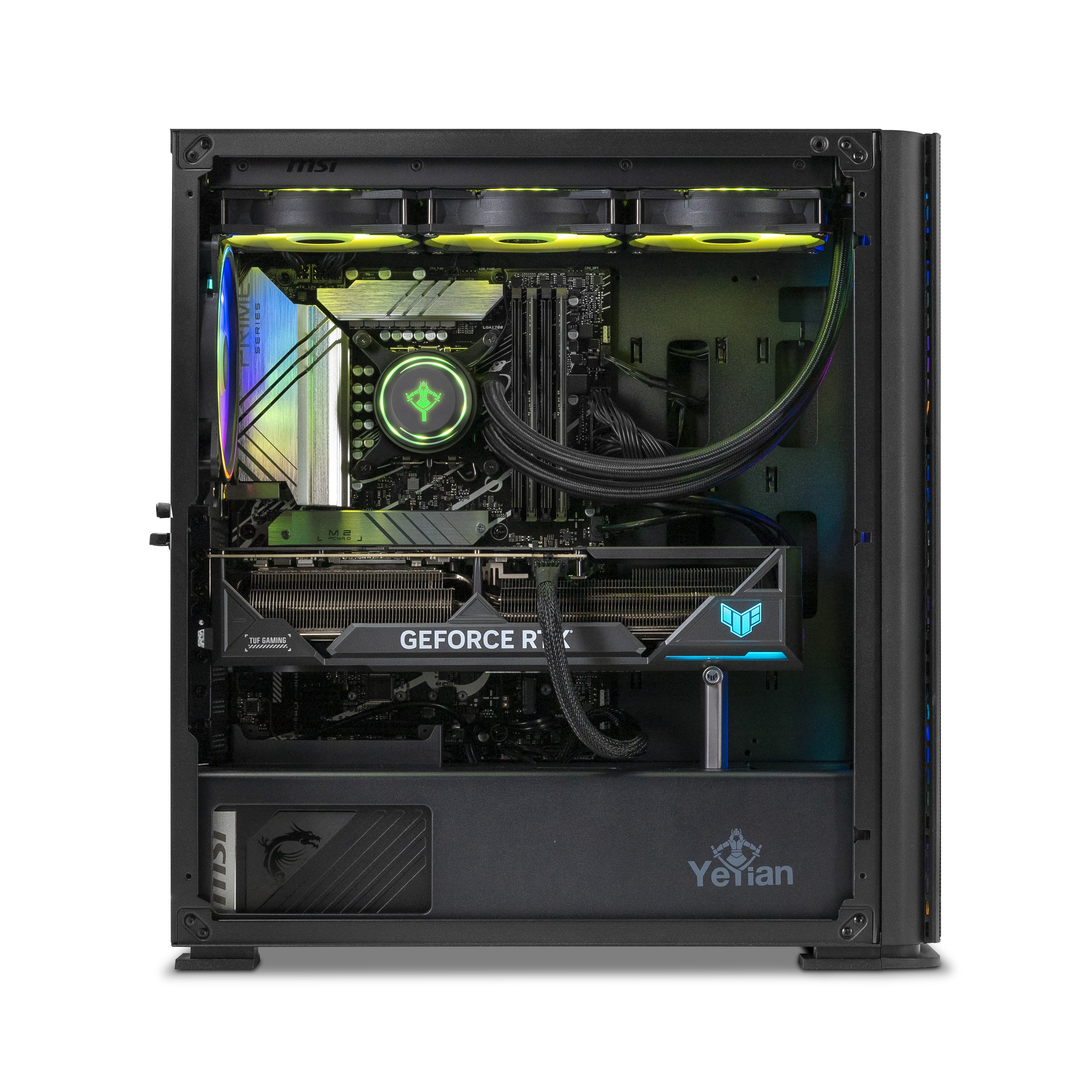 Yeyian Gaming PC Odachi 49KFC-47T1N - Core i9 14900KF - 32GB DDR5 - RTX 4070 Ti - SKU: YPI-OD49KFC-47T1N