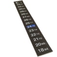 thumbnail image 2 of Four (4) Self Adhesive Digital Temperature Thermometer Strips for Both Celsius and Fahrenheit Degree Readings, 2 of 2