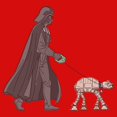 thumbnail image 2 of Girls Star Wars Darth Vader AT-AT Walking the Dog T Shirt, 2 of 5