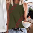 thumbnail image 2 of Birdeem Débardeur à Imprimé Floral pour Femmes Col Rond Sans Manches Tunique Tee Tops, 2 of 5