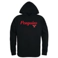 thumbnail image 1 of W Republic 558-159-BLK-03 Sweat à Capuche Script Youngstown State Penguins pour Hommes, Noir - Large, 1 of 1