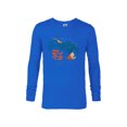 thumbnail image 1 of Disney PIXAR Lightyear Emperor Zurg Attacks - Long Sleeve T-Shirt for Men - Customized-Royal, 1 of 4