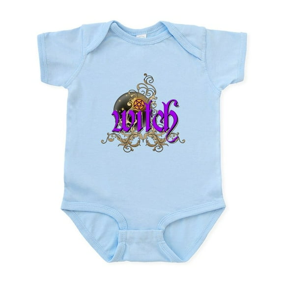 CafePress - Witch Infant Bodysuit - Baby Light Bodysuit, Size Newborn - 24 Months