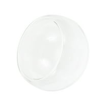 Raindrops  Clear Cups Glass Container Votive Heat Reusable Candle Holder Transparent