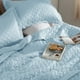 thumbnail image 3 of Colcha para cama, tamaño queen, ligera, azul cielo, para todas las estaciones, 3 of 7