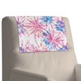 thumbnail image 7 of TSOVTHRID Colorful Tie Dye Print Non Slip Headrest Protector for Recline Chair Waterproof Recliner Headrest Cover 17x27in PU Leather Couch Head Rest Slipcover for Furniture, 2 Pieces, 7 of 7