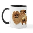 thumbnail image 2 of CafePress - Pomeranian Mug - 11 oz Ceramic Mug - Novelty Coffee Tea Cup, 2 of 6