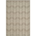 thumbnail image 2 of SAFAVIEH Kilim Manus Chevron Zigzag Wool Area Rug, Beige, 4' x 6', 2 of 5