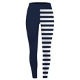 thumbnail image 7 of COMVALUE Women's and Plus Size Oh So Soft Knee & Full Length Leggings | Lots of Prints Navy Size S, 7 of 7