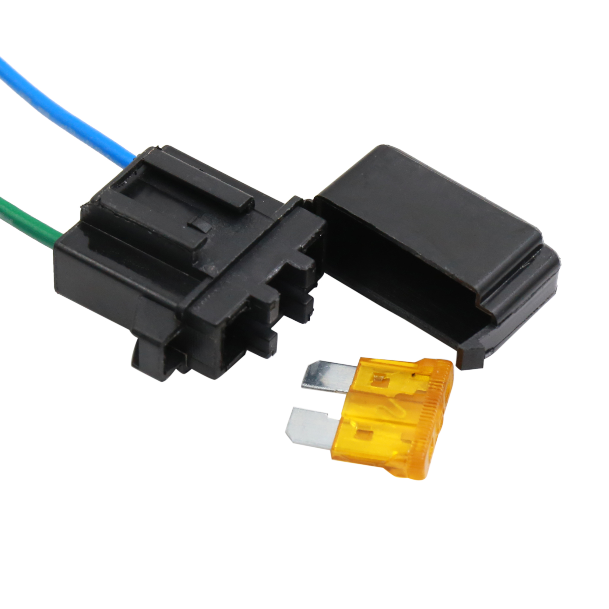 2 Set DC 32V Waterproof Car In Line Standard Blade Style Fuse Holder w