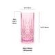 thumbnail image 5 of Vaso para beber BELLAFORTE Myrtle Beach, juego de 4 unidades, 530 ml, color rosa, 5 of 8