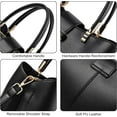 thumbnail image 2 of Fashion Women's Tote Bag Shoulder Snake Pattern PU Leather Big Capacity Vintage Handbag Crossbody Bags, 2 of 7
