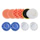 thumbnail image 4 of Kit de almohadilla de pulido de 10 piezas, almohadillas de pulido para taladro de espuma para coche, pulidora para el del coche, pulido con ce Sunnimix espuma de almohadilla de encerado para pulido de automóviles, 4 of 6