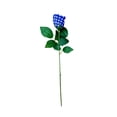thumbnail image 2 of Boovnll Patriotic Roses Stems, Artificial White Blue Red Roses Stems 4th of July Table Decorations for Home, Dining Table Centerpiece Decor, 4th of July Decorations, 2 of 6
