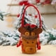 thumbnail image 5 of Yuarrent Colgante de árbol de Navidad para regalo, bolsa de dulces, tamaño compacto, suavidad, multiusos, accesorios para el hogar, bonito Kits de decoración para fiestas Forma de ciervo, 5 of 6