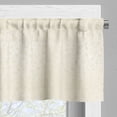 thumbnail image 5 of Ambesonne Ivory Valance & Curtain, Baroque Blooms, 55"x45", Cream, 5 of 6