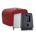 thumbnail image 4 of LOVEVER Toaster Cover  Polyester Quilted Four Slice Toaster Appliance Cover  Dust and Fingerprint Protection  Machine Washable, 4 of 8