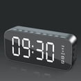 thumbnail image 5 of Reloj despertador con altavoz Bluetooth color rosa, 5 of 5