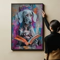thumbnail image 6 of Weimaraner Decor Poster Unframe, Weimaraner Dog Canvas Wall Art, Dog Reading Book Canvas Print Painting Poster Wall Decor Dog Lovers Gifts, 6 of 6