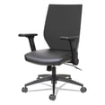 thumbnail image 6 of Alera EB-T Series Synchro Mid-Back Flip-Arm Chair, Supports Up to 275 lb, 17.71" to 21.65" Seat Height, Black, 6 of 6
