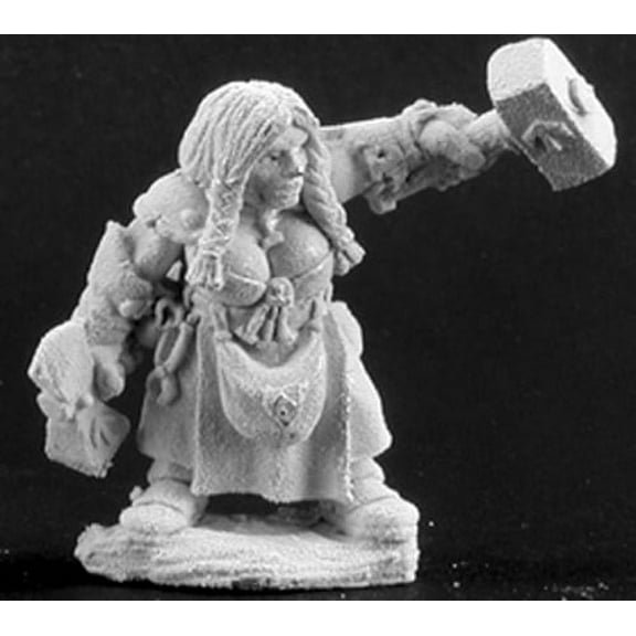 Reaper Miniatures Magda Mintsilver Female Dwarf 02978 Dark Heaven Unpainted Mini