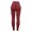Wine Red, variant on Women Leggings High Waist Yoga Pants Fitness Running Trousers