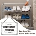 thumbnail image 3 of Bienvenido, Por Favor Quítese Los Zapatos, Quítese Los Zapatos, Quítese Los Zapatos, Para La Puerta Principal, Sin Zapatos, Para Decoración Del Porche De La Casa, Quítese Los Zapatos, Para El Hogar, 3 of 5