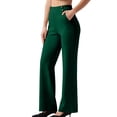 thumbnail image 2 of Work Pants Women Solid Color Comfort Casual Business Work Pants With Pockets Long Pants For Office Or Service Industry With A Relaxed Professional Fit Womens Work Pants, 2 of 6