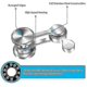 thumbnail image 3 of Spinner Anti-anxiety Fidget Hand Toys For Kid And Adult Relieving Stress Boredom Adhd Autism, 3 of 5