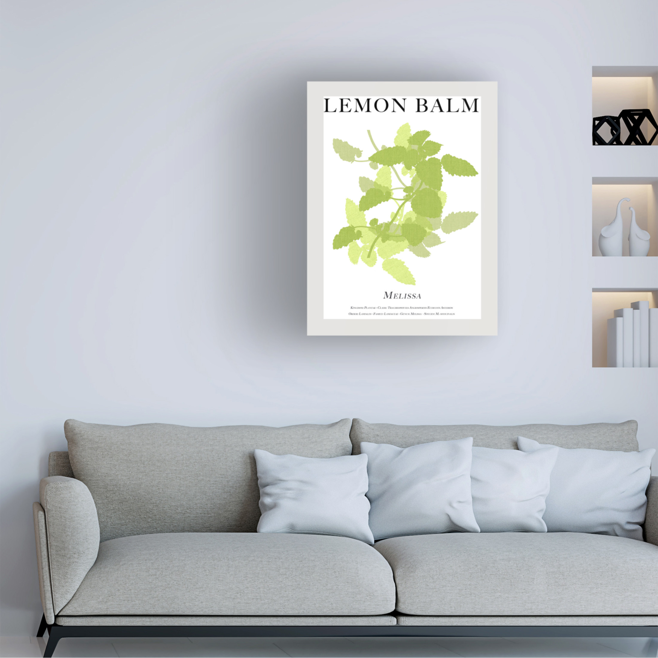 Trademark Fine Art Cartissi   Lemon Balm Canvas Wall Art