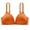 Orange, variant on Fanxing Women's Wireless Bra Seamless Lightly Breathable Bralettes Bra Plus Size No Underwire Comfort Wirefree T-Shirt Bra S,M,L,XL,XXL,XXXL,XXXXL,XXXXXL