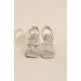 thumbnail image 2 of SILVER RHINESTONE HEELS, 2 of 10