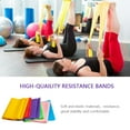 thumbnail image 6 of Spencer Long Resistance Bands Loop Non-Latex Stretch Exercise Bands for Physical Therapy, Yoga, Pilates, Gym Workouts, Strength Training, 6 of 8